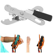 Professional Rock Climbing Descent device STOP Handle-Control Abseiling Device Downhill Descender Rappelling Brake 2024 - buy cheap