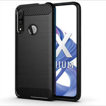 Honor 9X 9X Premium Case Carbon fiber Cover Shockproof Phone Case On For Huawei  Honor 9X Premium Cover Full Protection Bumper 2024 - buy cheap