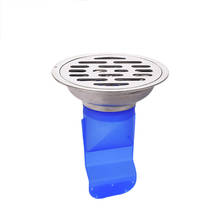 Promotion! 10Cm Silicone Kitchen Strainer Bathroom Pipe Sewer Drain Anti-Odor Pest Control Floor Drain Accessories Round Stainle 2024 - buy cheap