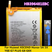 HB396481EBC New High Quality 3100mAh Battery For Huawei ASCEND Honor 5A 5X Y6II G7 PLUS G8 G8X RIO L03 -UL00/TL00/AL00 Phone 2024 - buy cheap
