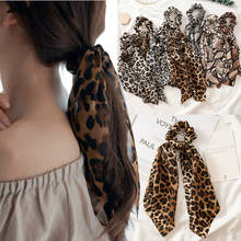 Elásticos de leopardo para mulheres, acessórios para cabelo para mulheres, faixa de borracha 2024 - compre barato