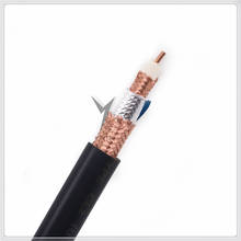 XSSH  Hi-end HIFITRANSPARENT OFC OCC copper 1 core Shield RCA XLR Audio 10mm 10.5m rf Coaxial Cable Line Wire only cable no plug 2024 - buy cheap