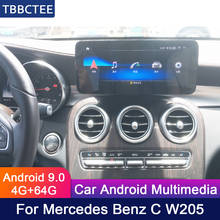 Для Mercedes Benz MB C W205 2016 ~ 2018 NTG автомобильный Android радио gps карта мультимедийный плеер стерео HD экран навигация Navi медиа 2024 - купить недорого