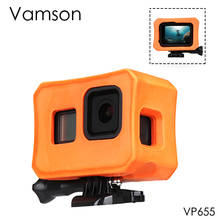 Vamson-funda protectora para Gopro Hero 8, accesorios flotantes, antihundimiento, flotabilidad, carcasa naranja, VP655 2024 - compra barato