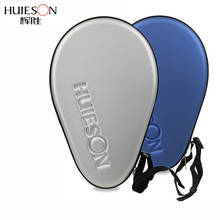 Жесткий чехол Huieson для пинг-понга, защитный чехол для ракетки для настольного тенниса, водонепроницаемый чехол из искусственной кожи, аксессуары для пинг-понга 2024 - купить недорого