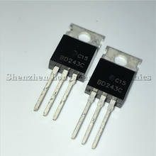 10PCS/LOT NEW BD243C TO-220 Power Transistor 6A/100V NPN  Transistor In Stock 2024 - buy cheap