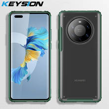 KEYSION Matte Case for Huawei Mate 40 Pro + 5G 30 Pro Transparent Shockproof Phone Back Cover for Huawei P40 Pro Plus P30 Lite 2024 - buy cheap