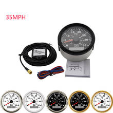 GPS Speedometer Gauge 85mm 35MPH 60KM/H Boat Digital GPS Speedometer Odometer Gauge Marine Truck Yacht Red Backlight  9-32V 2024 - buy cheap