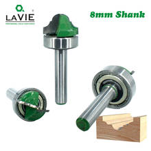 LAVIE 1pc 8mm Shank Bearing Shank Double Roman Ogee Edging Router Bit Milling Cutter For Wood Wood Line Knife Hobbing MC02100 2024 - buy cheap