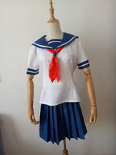 ¡Anime! Disfraz de uniforme escolar yander, simulador de Ayano, Aishi, yandere-chan JK, para Halloween, encantador traje de marinero, vestido diario 2024 - compra barato