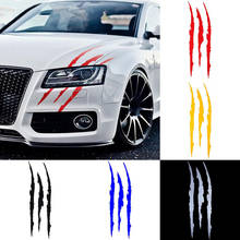 Car Sticker Man Reflective Monster Claw Scratch Stripe Marks Headlight Decal DIY Man Gift Stickers Modification Auto Accessories 2024 - buy cheap