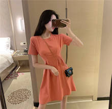 C2666 new 2020 summer fashion Korean version women show thin temperament short section dress cheap wholesale 2024 - buy cheap