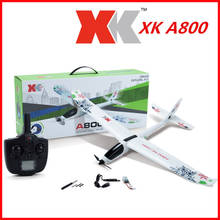 WLtoys-avión teledirigido XK A800, 2,4 Ghz, 5 canales, con modo 3D/6G, 780mm de envergadura, EPO, ala voladora, Avión de ala fija RTR 2024 - compra barato