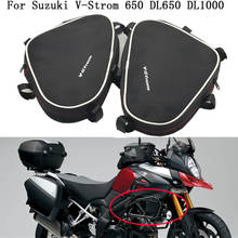 Barra de reparação para motocicleta, bolsa à prova d'água para suzuki v-tomada 650, dl650, vstrom650, vavento 650 2024 - compre barato