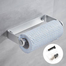 1Pc Kitchen Roll Paper Holder Bathroom Towel Rack Wall-mounted Toilet Storage Hanger Home Supplies 2024 - buy cheap