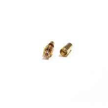 Conector macho MCX RF coaxial, engarce para Cable RG316 RG174 LMR100, ventana abierta recta chapada en oro, venta al por mayor, nuevo, 1 ud. 2024 - compra barato