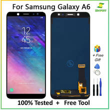 100% Test AAA+++ LCD Display For Galaxy A6 2018 A600 A600F A600FN A600G LCD Screen Touch Screen Digitizer Sensor Assembly 2024 - buy cheap