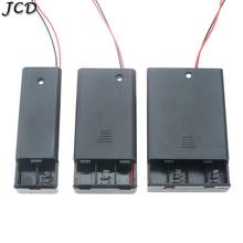 JCD 1Pcs AAA Battery Holder Case Box With Leads With ON/OFF Switch Cover 2 3 4 Slot Standard Battery Container 2024 - buy cheap