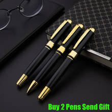 Pluma estilográfica de tinta de Metal Hero 250, pluma de firma para hombres de negocios y oficina, compre 2 bolígrafos, enviar regalo 2024 - compra barato