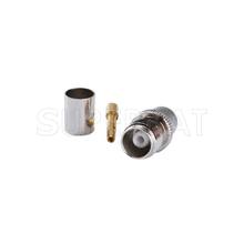 Conector Coaxial Superbat 5 piezas TNC Crimp Jack recto RF para Cable RG214,RG213,RG8,LMR400 2024 - compra barato