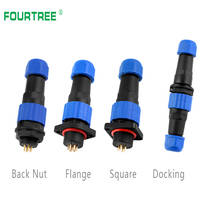 Waterproof Connector IP68 SD16 2  3 4 5  6  7 9pin Wire Cable Lug Plug & Socket Male and Female Aviation Connecting 2024 - buy cheap