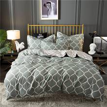 51 Geometric King Comforter Bedding Set Bed Linen Set Grey Black Duvet Cover Sets Queen Bedding Sets With Pillowcase DA01# 2024 - buy cheap