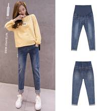 Maternity Daddy Pants Jeans Spring and Autumn Model Maternity Support Pants Joker Fashion Maternity Pants 2024 - buy cheap