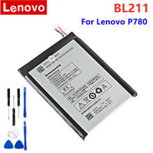 Para lenovo p780 bateria bl211 4100mah bateria de substituição para lenovo p780 smartphones + ferramentas gratuitas 2024 - compre barato