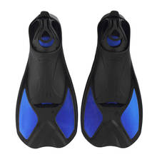 Flippers Fins Short Floating Training Swimming Adults Kids Travel Fins for Diving Swimming Snorkeling Watersports Accessories 2024 - buy cheap