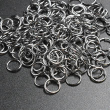 FLTMRH 50pcs 4mmx0.7mm Open Jump Rings Bronze/Gunblack/Gold /silver color/Rhodium plated Link Loops for DIY Jewelry Making 2024 - buy cheap