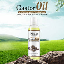 100ml 100% óleo de rícino orgânico natural massagem melhor cuidados com a pele relaxante hidratante controle de óleo hidratação óleos de massagem 2024 - compre barato