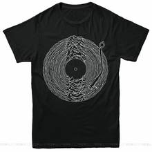 Joy Division Unknown Pleasures T-Shirt Top Registro Ian Curtis Retro Top Harajuku Engraçado T Camisa de Algodão 2024 - compre barato