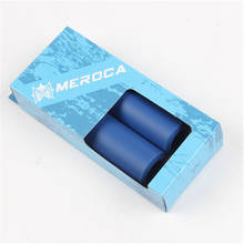 MEROCA MTB Bike Grips Silica Gel 130mm Handlebar  End Plugs Non-Slip Bar Cover 35g 1 Pair Iamok Bicycle Parts 2024 - buy cheap