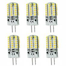 6Pcs G4 LED Light Corn Bulb 3014 SMD White/ Warm White Silicone Crystal Lamp 2W 3W DC AC 12V 220V LED G4 Light Chandelier Light 2024 - buy cheap