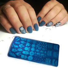 1 шт. 12*6 см 32 Стиль Прямоугольная штамповка для ногтей шаблон Catch Dream цветы узоры DIY Дизайн ногтей маникюр штамп пластина 2024 - купить недорого