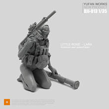 Yufan Model 1/35 Figure Model Kit Female Soldier Seal Seal Field Huntress DJJ-13 2024 - buy cheap