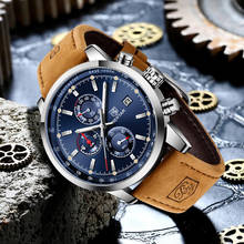 Benyar relógio masculino de luxo, à prova d'água esportivo de quartzo com cronômetro militar 2024 - compre barato