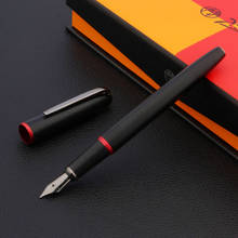 NEW High quality pimio 916 calligraphy Fountain Pen box matte black red Titanium black INK NIB PEN Office school supplies 2024 - buy cheap