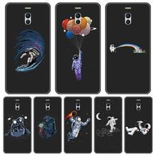 Back Cover For Meizu M6 M5 M3 M2 Note Soft Silicone Astronaut Space Phone Case For Meizu M6 M6S M6T M5 M5C M5S M3 M3S M2 Case 2024 - buy cheap