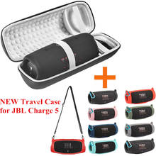 2021 Newest Outdoor Travel Carry EVA Hard Case+ Soft Silicone Case For JBL Charge 5 Bluetooth Wireless Speaker 2024 - buy cheap