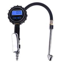 Digital Tire Inflator Pressure Gauge with Dual Head Air Chuck for Air Compressor  2024 - buy cheap