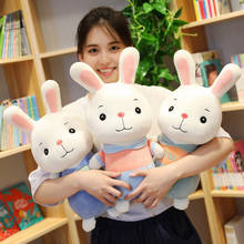 Hot Soft Cute rabbit plush toy doll soft stuffed stuffed animal for children high quality baby soothe birthday gift WJ501 2024 - buy cheap