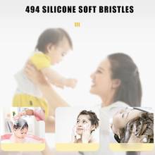 Silicone Head Massage Brush Body Shampoo Scalp Massage Comb Brush Comb Bathroom Washing Foot Scrubber Supplies Hair Shower B9Z3 2024 - buy cheap