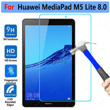 Tempered Glass for Huawei MediaPad M5 Lite 8 8.0 JDN2-L09 JDN2-W09 Screeen Protector 0.3mm 9H HD Transparent Tablet Film 2024 - buy cheap