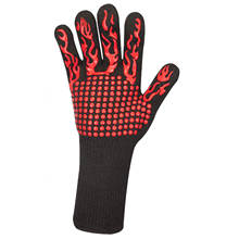 Guantes de silicona antideslizantes para horno, manoplas de 13 pulgadas, 1472 ℉, resistentes al calor, aptas para barbacoa y asar, #38 2024 - compra barato