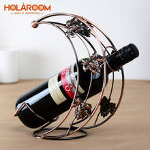 Holaroom Creative Moon Shape Wine Rack Wine Glass Holder Practical Wine Holder Display Shelf Decorations Bracket Bar Supplies 2024 - buy cheap