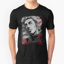 Shingeki No Kyojin - Smith Erwin T Shirt 100% Pure Cotton Anime Meme Manga Light Novel Video Game Shingeki No Kyojin Snk Attack 2024 - buy cheap