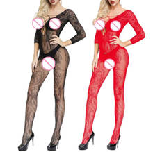 Sexy Fishnet Bodysuit Open Crotch Body Stocking Nightwear Lingerie Passion Sexy Catsuit Women Bodystocking Sexy Cosplay Costums 2024 - buy cheap