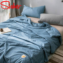 Summer Thin Breathable Quilt Modern Brief Bedding Throw Blanket European American Portable Comforter Adult Kid Bedspread Covers 2024 - buy cheap