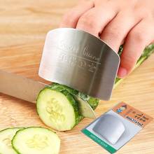 Kitchen Hand Finger Protector Guard Stainless Steel Chop Slice Shield Cook Tool Kitchen Must Have Tool Durable Adjustable 2024 - buy cheap